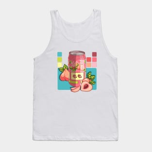 The cute Japanese peach soda can Tank Top